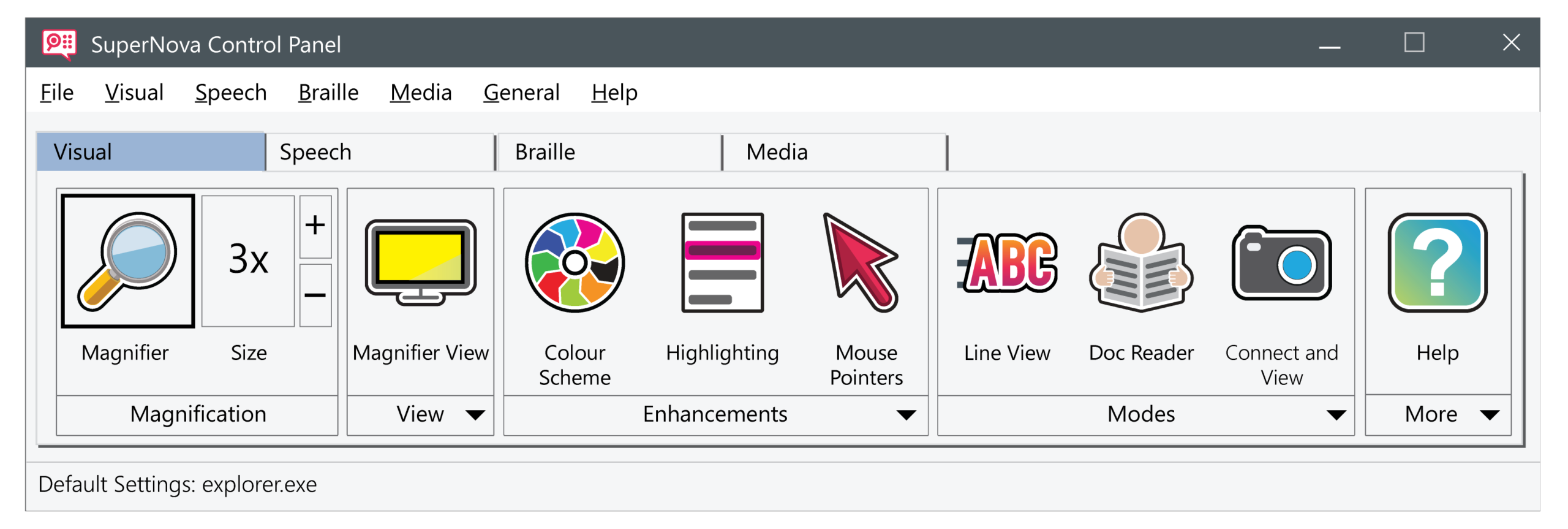 Supernova Screenreader